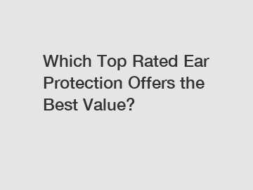 Which Top Rated Ear Protection Offers the Best Value?